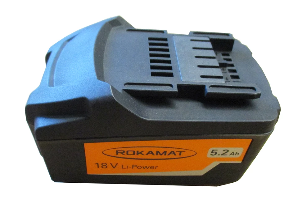 Rokamat Lot De Batterie 08050 Batterie 18 V 5,2 Ah Li-Ion 1 Rokamat Lot De Batterie 08050 Batterie 18 V 5,2 Ah Li-Ion