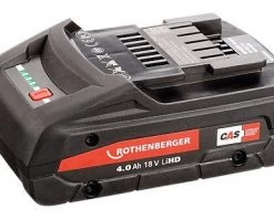 Rothenberger Accessoires Lot De Batterie 1000002548 RO BP18/4 Batterie 18 Volt 4.0 AH LiHD