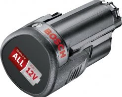 Bosch Vert Accessoires Lot De Batterie 1600A00H3D Pack Batterie PBA 12V 2,5 Ah O-B
