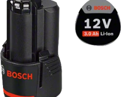 Bosch Bleu Accessoires Lot De Batterie 1600A00X79 Batterie GBA 12V 3.0Ah