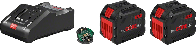 Bosch Bleu Accessoires Lot De Batterie 1600A016GY Pack 2 Batteries ProCORE 18V 12.0Ah + Chargeur + GAL 18V-160C 1 Bosch Bleu Accessoires Lot De Batterie 1600A016GY Pack 2 Batteries ProCORE 18V 12.0Ah + Chargeur + GAL 18V-160C