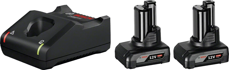 Bosch Bleu Accessoires Lot De Batterie 1600A01B20 Pack 2 Batteries GBA 12V 6.0 Ah + Chargeur GAL 12V-40 1 Bosch Bleu Accessoires Lot De Batterie 1600A01B20 Pack 2 Batteries GBA 12V 6.0 Ah + Chargeur GAL 12V-40