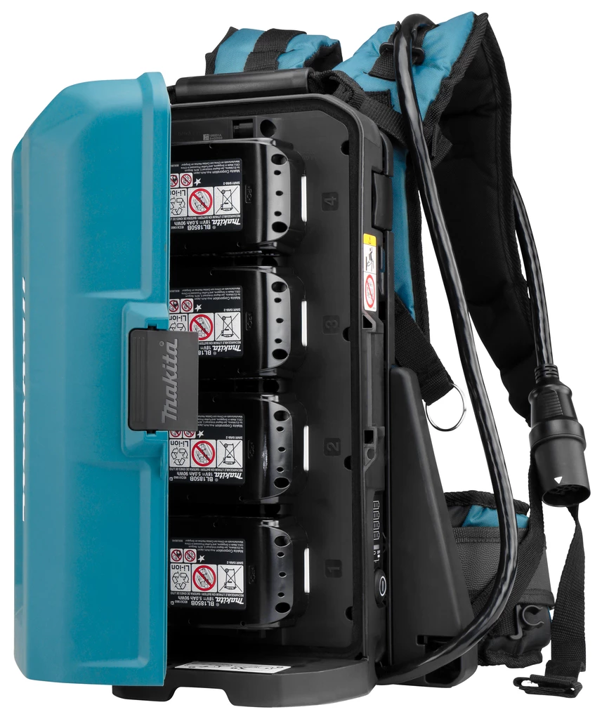 Makita Accessoires Lot De Batterie 191C50-5 PDC01 Station De Batterie 18 V à Montage Arrière Comprend 4 X BL1850B Et Un Chargeur Rapide Duo 3 Makita Accessoires Lot De Batterie 191C50-5 PDC01 Station De Batterie 18 V à Montage Arrière Comprend 4 X BL1850B Et Un Chargeur Rapide Duo – Image 3