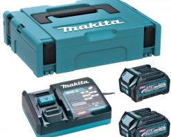 Makita Accessoires Lot De Batterie 191J81-6 Kit De Démarrage XGT DC40RA/2xBL4025 Chargeur XGT 40V Max 2,5Ah Li-Ion DC40RA En MBox 5 Makita Accessoires Lot De Batterie 191J81-6 Kit De Démarrage XGT DC40RA/2xBL4025 Chargeur XGT 40V Max 2,5Ah Li-Ion DC40RA En MBox -Accessoires d'outils Soldes 191j81 6 kit de demarrage xgt dc40ra 2xbl4025 chargeur xgt 40v max 2 5ah li ion dc40ra en mbox 2