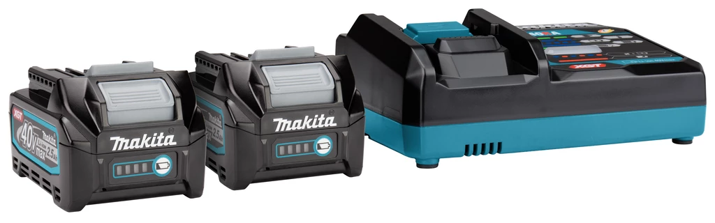 Makita Accessoires Lot De Batterie 191J81-6 Kit De Démarrage XGT DC40RA/2xBL4025 Chargeur XGT 40V Max 2,5Ah Li-Ion DC40RA En MBox 1 Makita Accessoires Lot De Batterie 191J81-6 Kit De Démarrage XGT DC40RA/2xBL4025 Chargeur XGT 40V Max 2,5Ah Li-Ion DC40RA En MBox