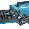 Makita Accessoires Lot De Batterie 191U00-8 Kit De Démarrage XGT DC40RB Dual Charger + 2 X Batterie BL4040 40V Max 4.0Ah Dans MBox