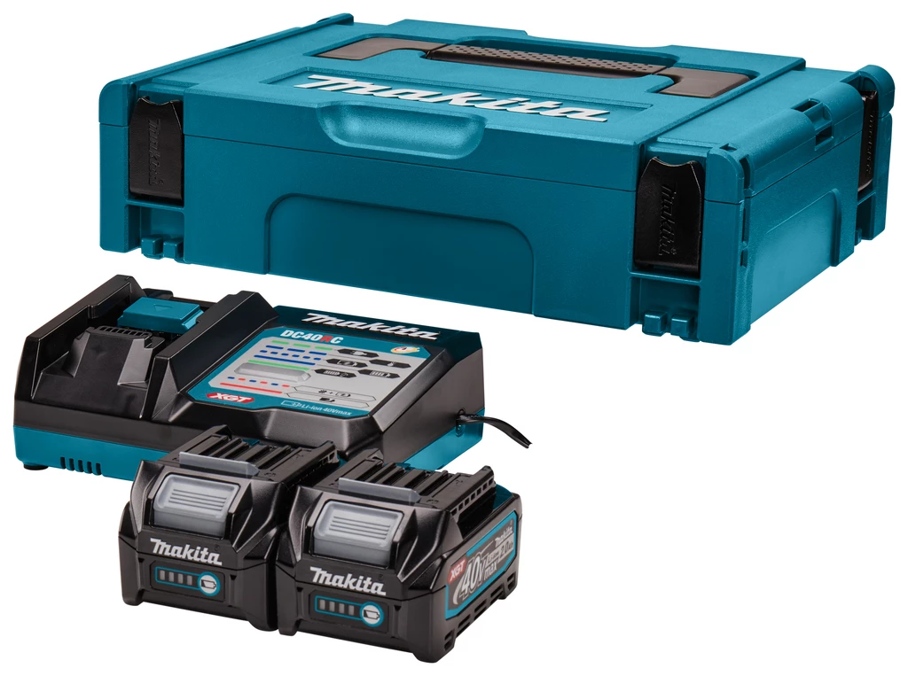 Makita Accessoires Lot De Batterie 191V15-1 Kit De Démarrage XGT DC40RC/2xBL4020 XGT 40V Max 2.0Ah Li-Ion + Chargeur DC40RC En MBox 1 Makita Accessoires Lot De Batterie 191V15-1 Kit De Démarrage XGT DC40RC/2xBL4020 XGT 40V Max 2.0Ah Li-Ion + Chargeur DC40RC En MBox