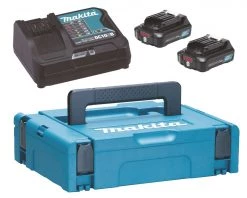 Makita Accessoires Lot De Batterie 197658-5 Kit De Démarrage CXT DC10SA/2XBL1020B