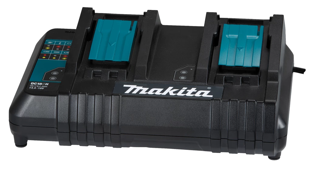 Makita Accessoires Chargeur De Batterie 199687-4 DC18SH Double Chargeur 14,4-18 Volts Li-ion 1 Makita Accessoires Chargeur De Batterie 199687-4 DC18SH Double Chargeur 14,4-18 Volts Li-ion