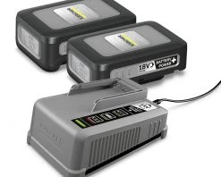 Kärcher Professional Lot De Batterie 2.445-072.0 Kit Batterie 18 Volt 6.0 Ah Li-ion