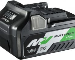 HIKOKI Accessoires Lot De Batterie 373788 TwinPack - BSL36A18 Batterie Multivolt 36V 2.5Ah/ 18V 5.0Ah Li-Ion
