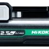 HIKOKI Accessoires Lot De Batterie 374954 BSL1225M Batterie 12 Volts 2,5 AH Li-ion