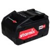 Starmix Accessoires Lot De Batterie 457031 Batterie 18 Volt 10.0 Ah LiHD