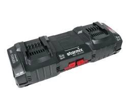 Starmix Accessoires 458991 ASC 145 DUO Chargeur De Batterie 12-36V "Air-Cooled".