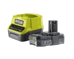 Ryobi Accessoires Lot De Batterie 5133003357 RC18120-115 Batterie One+ 18 Volt 1.5 Ah + Chargeur