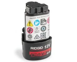 Ridgid Lot De Batterie 55183 Batterie 12V 2.5Ah Li-Ion