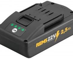 Rems Lot De Batterie 571571 R22 Batterie 21.6V 2.5Ah Li-Ion