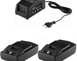 Rems Lot De Batterie 571590 Power-Pack 22V 1,5Ah Li-Ion 2 X Batterie + Chargeur