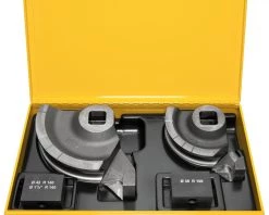 Rems Cintrage Et Pliage 586012 R Coffret En Acier Avec Insert Pour 2 Segments De Pliage Et Blocs Coulissants (1xR100 Et 1xR135/R140 90 Degrés)