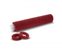 Kärcher Professional Monobrosse Autolaveuse 6.367-107.0 Tampon Pour Trottoir, Moyen, Rouge, 450 Mm