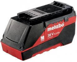 Metabo Accessoires Lot De Batterie 625529000 Pack Batterie 36 V, 5,2 Ah, Li-Power Extreme