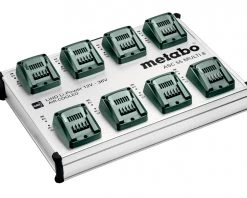 Metabo Accessoires Chargeur De Batterie 627291000 Chargeur ASC Multi 8, 14,4-36 V, AIR COOLED", EU
