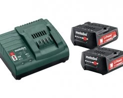 Metabo Accessoires Lot De Batterie 685300000 Kit De Base - 2 X 12V 2.0Ah Li-Ion Batterie + Chargeur SC30