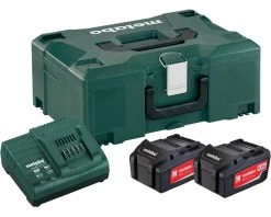 Metabo Accessoires Lot De Batterie Basis-Sets Sets De Base De Batteries Avec Chargeur 685064000
