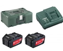 Metabo Accessoires Lot De Batterie Basis-Sets Sets De Base De Batteries Avec Chargeur 685065000