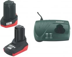 Metabo Accessoires Lot De Batterie Basis-Sets Sets De Base De Batteries Avec Chargeur 685067000