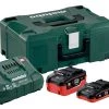 Metabo Accessoires Lot De Batterie Basis-Sets Sets De Base De Batteries Avec Chargeur 685103000