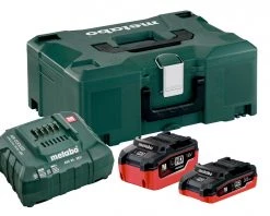 Metabo Accessoires Lot De Batterie Basis-Sets Sets De Base De Batteries Avec Chargeur 685103000