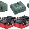 Metabo Accessoires Lot De Batterie Basis-Sets Sets De Base De Batteries Avec Chargeur 685111000