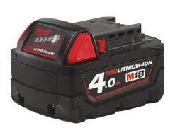 Milwaukee Accessoires Lot De Batterie Batterie Red Lithium 4.0 Ah M18 B4
