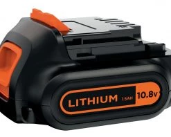 Black & Decker Lot De Batterie BL1512-XJ Batterie Coulissante 10.8 Volt 1.5 Ah Li-ion