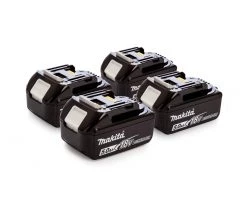 Makita Accessoires Lot De Batterie BL1850B 4-pack - 4 X Batterie 18 Volt 5.0Ah Li-Ion