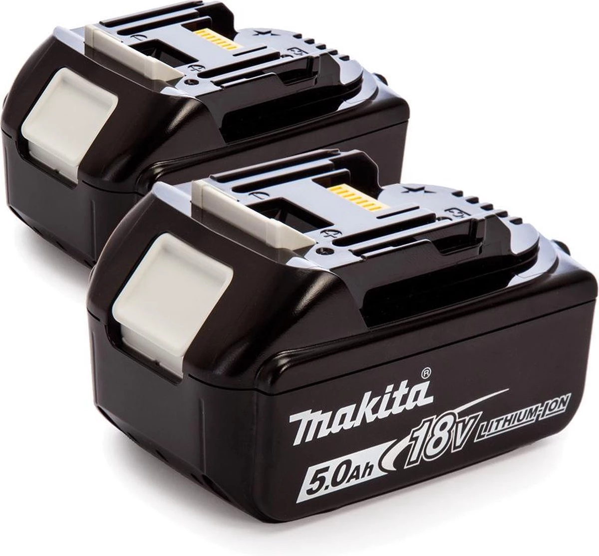 Makita Accessoires Lot De Batterie BL1850B Duopack - 2 X Batterie 18 Volt 5.0Ah Li-Ion 1 Makita Accessoires Lot De Batterie BL1850B Duopack - 2 X Batterie 18 Volt 5.0Ah Li-Ion