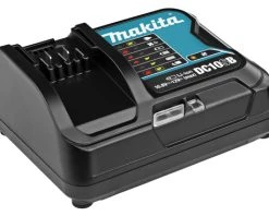 Makita Accessoires Chargeur De Batterie DC10SB Chargeur Pour Batteries Coulissantes 10.8 - 12 Volt Max