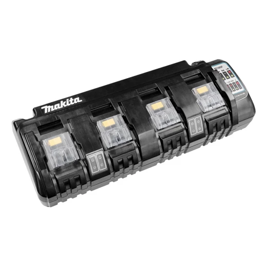 Makita Accessoires Chargeur De Batterie DC18SF Chargeur Multi-usages à 4 Ports Pour LXT 14.4 - 18 Volt 1 Makita Accessoires Chargeur De Batterie DC18SF Chargeur Multi-usages à 4 Ports Pour LXT 14.4 - 18 Volt