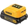 DeWalt Accessoires Lot De Batterie DCB090-XJ Adaptateur / Chargeur USB Compatible Avec Les Batteries XR