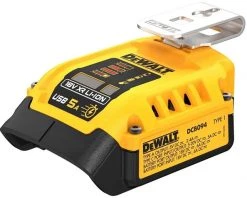 DeWalt Accessoires Lot De Batterie DCB094K-QW Adaptateur De Charge USB 18 V XR