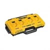 DeWalt Accessoires Chargeur De Batterie DCB104-QW XR Chargeur Rapide à 4 Ports 10,8 - 18 Volts Et FlexVolt
