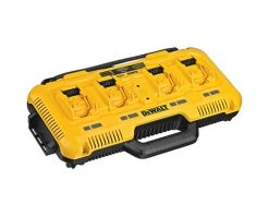 DeWalt Accessoires Chargeur De Batterie DCB104-QW XR Chargeur Rapide à 4 Ports 10,8 - 18 Volts Et FlexVolt