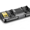 DeWalt Accessoires Chargeur De Batterie DCB132-QW Chargeur Double XR 10.8V / 18V / 54V