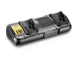 DeWalt Accessoires Chargeur De Batterie DCB132-QW Chargeur Double XR 10.8V / 18V / 54V