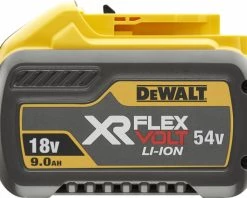 DeWalt Accessoires Lot De Batterie DCB547-XJ Batterie FlexVolt 18/54V 9,0Ah Li-Ion