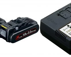 Panasonic Accessoires Lot De Batterie EYC953B (2 X Accu 3.0Ah + Lade EYC953B Ensemble Batterie/chargeur - 2 X 18 Volt 3.0 Ah Li-ion + Chargeur
