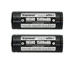 Wiha Lot De Batterie Jeu De Batteries 18500 Li-ion 2 Pièces En Boîte (41914)