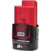 Milwaukee Accessoires Lot De Batterie M12 B2 Batterie Rouge Lithium 2.0 A.h