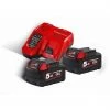 Milwaukee Accessoires Lot De Batterie M18 Pack NRJ NRG-502
